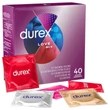 Durex Love Mix - óvszer csomag (40db)