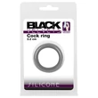 Black Velvets - vastagfalú péniszgyűrű (3,2cm) - fekete