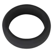 Black Velvets - vastagfalú péniszgyűrű (3,8cm) - fekete