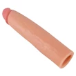 realistixxx - hosszabbító péniszköpeny - 21cm (natúr)
