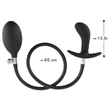 You2Toys - pumpálható, anál tágító plug (fekete)