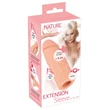 Nature Skin - hosszabbító, vastagító péniszköpeny (15,5cm)