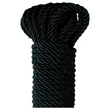 Fetish Silky Rope - Shibari kötél - 10m (fekete)