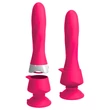 3Some wall banger deluxe - akkus, rádiós rúd vibrátor (pink)