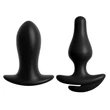 HOOKUP Triple Teaser - akkus vibrációs bugyi szett (fekete)