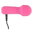 SMILE Mini Wand - akkus, mini masszírozó vibrátor (pink)