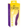 SMILE Double - akkus, 2in1 csiklóvibrátor (lila)