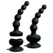 3Some wall banger Beads - prosztata vibrátor (fekete)