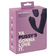 Ya Pussy's Panty Shaking - akkus, rádiós vibrátor (fekete)