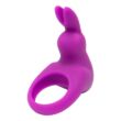 Happyrabbit Cock Kit - akkus vibrációs péniszgyűrű neszeszer (lila)