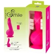 SMILE Powerful - akkus, 2 motoros tapadókorongos vibrátor (pink)