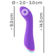 You2Toys bunt. - akkus, vízálló G-pont vibrátor (lila)