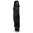 Nature Skin - élethű vibrátor - fekete (22cm)
