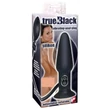 You2Toys True Black - pumpálható anál vibrátor (fekete)