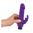 You2Toys - Power Vibe Rabby - akkus csiklókaros vibrátor (sötétlila)