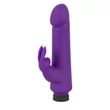You2Toys - Power Vibe Rabby - akkus csiklókaros vibrátor (sötétlila)