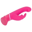 Happyrabbit G-spot - vízálló, csiklókaros vibrátor (pink)