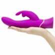 Happyrabbit Curve - vízálló, akkus csiklókaros vibrátor (lila)