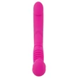 Double2Teaser - felcsatolható vibrátor tartópánt nélkül (pink)