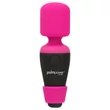 PalmPower Pocket Wand - mini masszírozó vibrátor (pink-fekete)