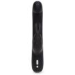 Happyrabbit G-Spot Slim - vízálló, akkus csiklókaros vibrátor (fekete)
