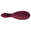 Womanizer Duo - vízálló G-pont vibrátor és csiklóizgató egyben (bordó)