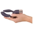 You2Toys Elegant Double - akkus, csiklókaros vibrátor (lila)