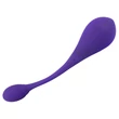 GoGasm Pussy & Ass - akkus, rádiós 3 ágú vibrátor (lila)