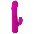 XOUXOU - akkus, lökő, csiklókaros vibrátor (pink)