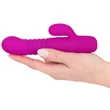 XOUXOU - akkus, lökő, csiklókaros vibrátor (pink)