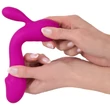 XOUXOU - akkus, makkos, csiklókaros vibrátor (pink)
