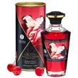 Shunga - melegítő masszázsolaj - cseresznye (100ml)