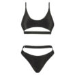  Obsessive Miamelle - pántos sportos bikini (fekete)