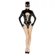 Black Velvets - hosszúujjú Batwoman body (fekete)