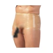 LATEX - boxer + péniszköpeny (natúr)