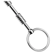 Urethralplay - bordázott fém dilátor - 8,5cm (ezüst)