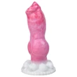 Animalorny Buldog - kutya pénisz dildó - 17cm (pink)