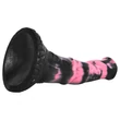 Bad Horse - szilikon ló pénisz dildó - 18cm (fekete-pink)