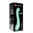 Dorcel - foszforeszkáló szilikon G-pont dildó (fehér)