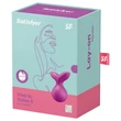 Satisfyer Viva la Vulva 3 - csiklóvibrátor (viola)