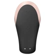 Satisfyer Double Love - okos, rádiós párvibrátor (fekete)