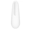 Satisfyer Curvy 1+ - okos léghullámos csiklóizgató (fehér)