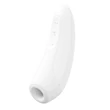 Satisfyer Curvy 1+ - okos léghullámos csiklóizgató (fehér)