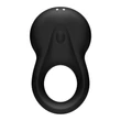 Satisfyer Signet Ring - okos, akkus, vibrációs péniszgyűrű (fekete)