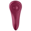 Satisfyer Sexy Secret - okos vízálló bugyivibrátor (piros)