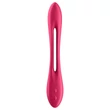 Satisfyer Elastic Joy - akkus, flexibilis párvibrátor (piros)