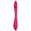 Satisfyer Elastic Joy - akkus, flexibilis párvibrátor (piros)