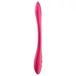 Satisfyer Elastic Joy - akkus, flexibilis párvibrátor (piros)