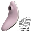 Satisfyer Vulva Lover 1 - léghullámos csikló vibrátor (viola)
