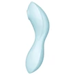 Satisfyer Curvy Trinity 5+ - okos 2in1 vibrátor (kék)